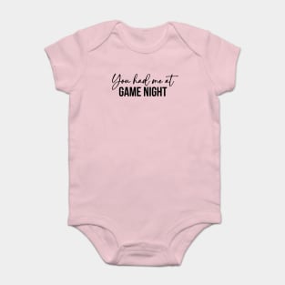 Game Night Baby Bodysuit